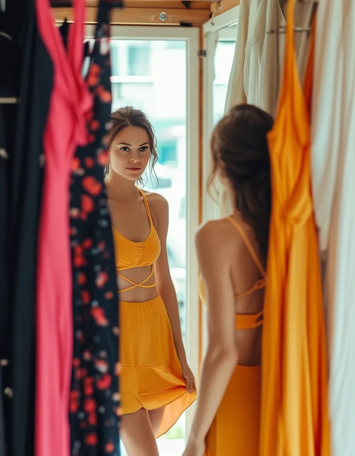 What to Do When You're Between Sizes in an Exercise Dress